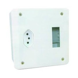 CX. EMBUTIR P/AR C/TOMADA 20 A + DISJUNTOR