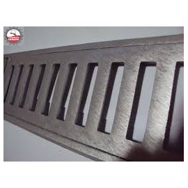 GRELHA 1,00 X 15 ALUMINIO