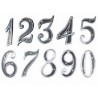 NUMERO 5 EM ALUMINIO