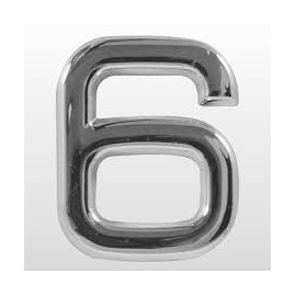 NUM.6 ABS CROMADO 39MM (8857)
