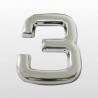 NUM.3 ABS CROMADO 39MM (8854)