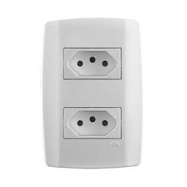 TOM. DUPLA 10A BR. 80120 SLIM ILUMI