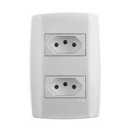 TOM. DUPLA 20A BR. 80121 SLIM ILUMI