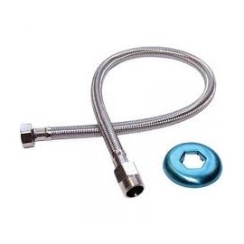 ENGATE FLEX ACO INOX TRANC. 1/2X50CM 10003 HF
