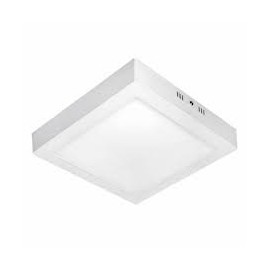 LUM. LED QUADRADA 18W SOBREPOR