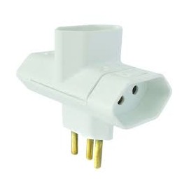 PINO 3 SAIDAS 3P 10A BR 12270 ILUMI