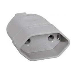 PINO FEMEA 2P + T 10A CZ PERLEX