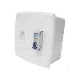 CX. EMBUTIR P/AR C/TOMADA 20A + DISJUNTOR ILUMI