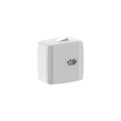 CX. SOBREPOR P/AR C/TOMADA 20A + DISJUNTOR ILUMI