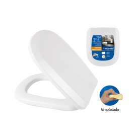 ASSENTO QUAD. ALMOFADADO BRANCO PERFECTO METASUL 