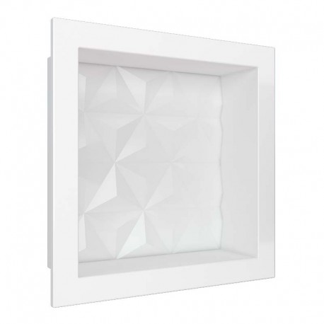 NICHO MULTI SINT. 30X30 BRANCO TEXT TRIANG (NOVO)