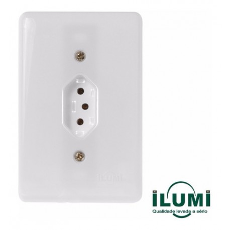 TOMADA 20A BRANCO 20141 STYLUS ILUMI (NOVO)