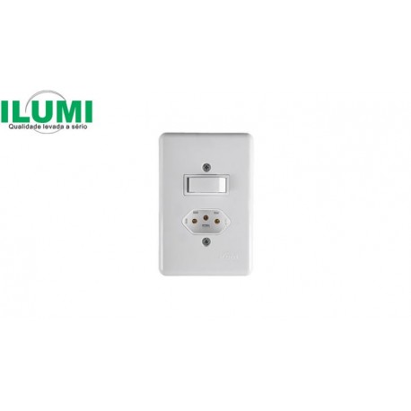 INT 1SEC + TOM STYLUS ILUMI 20A BRANCO (NOVO)