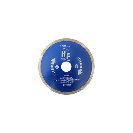 DISCO DIAMANTADO LISO 4 1.2 X 110 MM HF