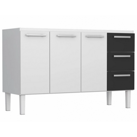 GAB ACO P/PIA 1,50 VENUS FLAT 3G PRETO COZ (NOVO