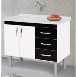 ARM. COZ. P/PIA 1,20MT PRETO TOQUIO AJ ROR.(NOVO)