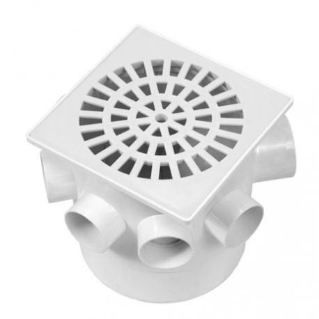 CAIXA SIFON QUAD. 150 x175 x 75mm HERC (NOVO)