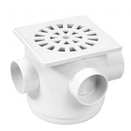 CAIXA SIFON QUAD. 10 X 10 X50 (NOVO)