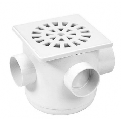 CAIXA SIFON QUAD. 10 X 10 X50 (NOVO)