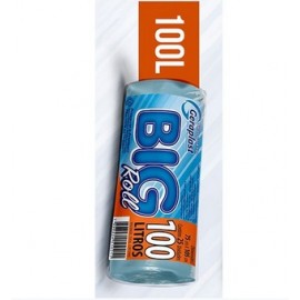 SACO P/ LIXO AZUL 100L - 75X105 RL C/25UND. (NOVO)