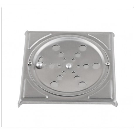 RALO INOX 10X10 QUAD C/CASCHILHO 430 LEAO (NOVO)