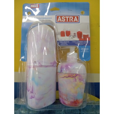 KIT BANH. 2PC KBB1 TIEDYE MARM. ASTRA (KBB1M/2)
