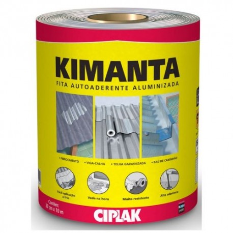 MANTA ADESIVA ALUMINIO 10X20CM CIPLAK (NOVO)