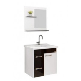 KIT ARM/ESP GENOVA 55,4 PRETO/BRANCO AJ ROR (NOVO)