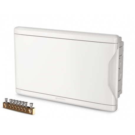 QUADRO DIST. EMB. 12/9 DIN/NEMA C/BARRAMENTO (NOVO