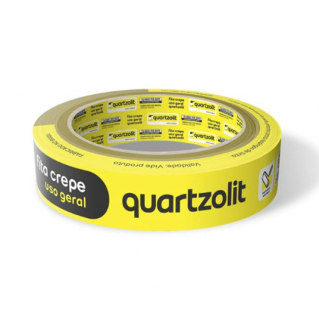 FITA CREPE USO GERAL QUARTZOLIT 24MMX50M (NOVO)