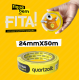 FITA CREPE USO GERAL QUARTZOLIT 24MMX50M (NOVO)