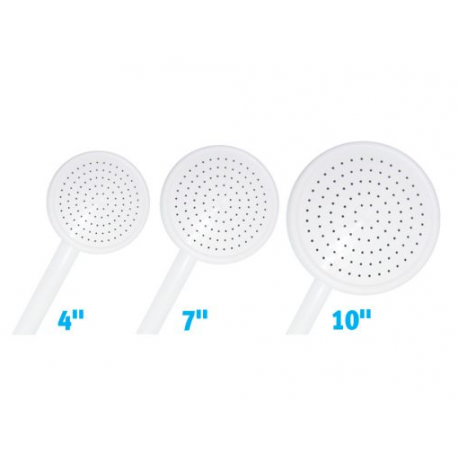 CHUVEIRO BRANCO 10" VALEPLAST (NOVO)