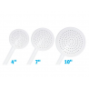 CHUVEIRO BRANCO 10" VALEPLAST (NOVO)