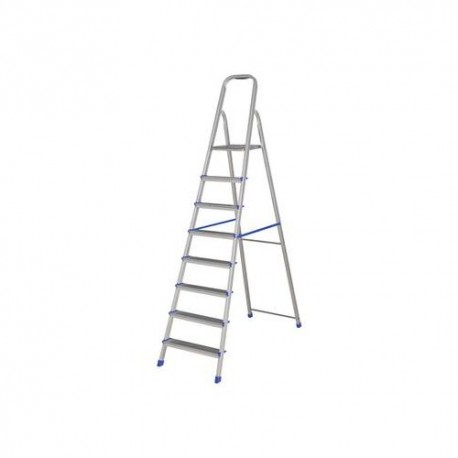 ESCADA ALUMINIO 8 DEGRAUS ALUMASA (NOVO)