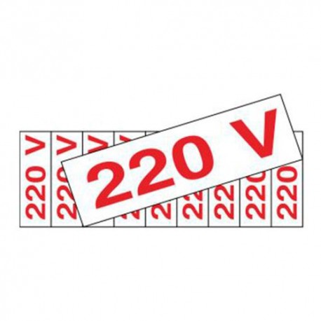 PLACA POLIE. 110V 1,5X0,4CM - C/16 (NOVO)