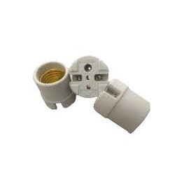RECEPTACULO LOUCA LATAO E-27 RETO GM10 HF (NOVO)