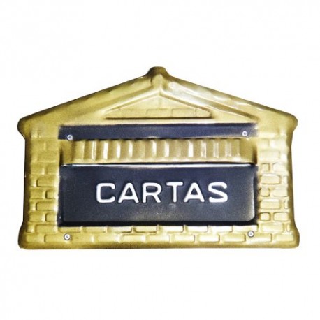 CX CORREIO COLONIAL OURO PQ MET. JESSICA (NOVO)