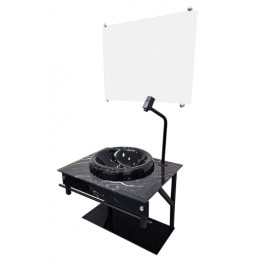 KIT GAB.VIDR. 50X40 ARKANSAS SLIM CALAC. PRETOVMEX