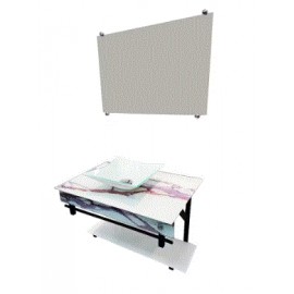 KIT GAB.VIDR. 60X40 ORLANDO SLIM CALACATA BR VMEX