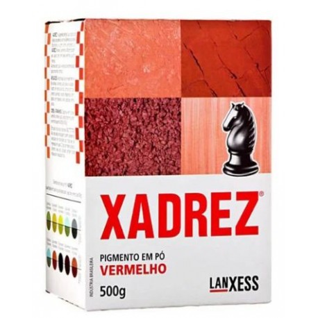 XADREZ PO COR VERMELHO