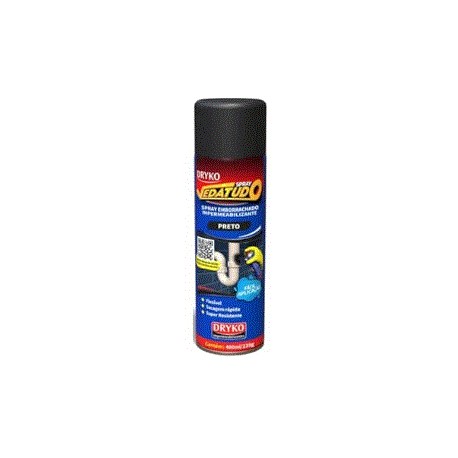 IMPERM. EMBORRACHADO SPRAY PR. 400ML DRYCO (NOVO)