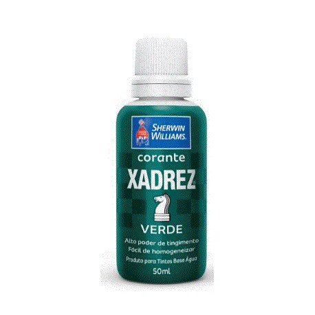 XADREZ LIQUIDO COR VERDE