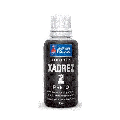 XADREZ LIQUIDO COR PRETO