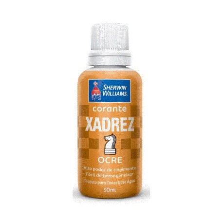 XADREZ LIQUIDO COR OCRE