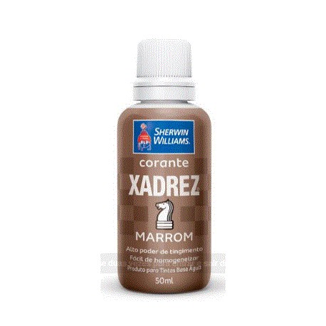 XADREZ LIQUIDO COR MARROM