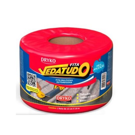 MANTA ADESIVA ALUMINIO 10X100MM (476687)