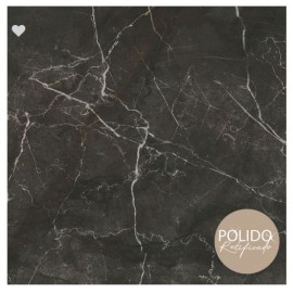 PREMIUM FORMIGRES 66X66 NERO ELEVATO RT POL. LBV3