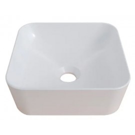 CUBA MARM. SINT. BRANCA RETANGULAR (NOVO)