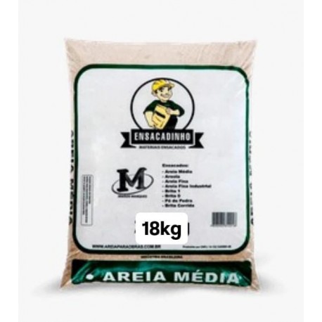 AREIA MEDIA ENSACADA 20kg