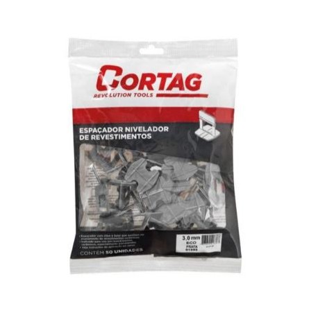 NIVELADOR 3,0MM C/50 PECAS LARGO CORTAG (NOVO)